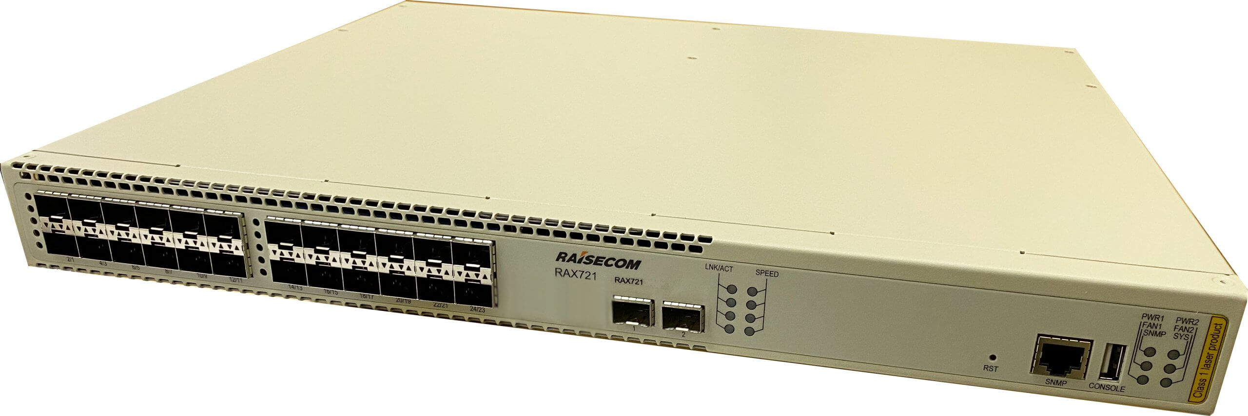 Оптичний L3 IP/MPLS комутатор Raisecom RAX721-C-2C24